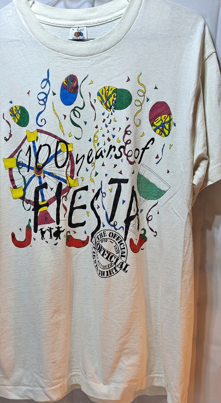 Fiesta Commemorative T-Shirt (San Antonio 1891 - 1991)